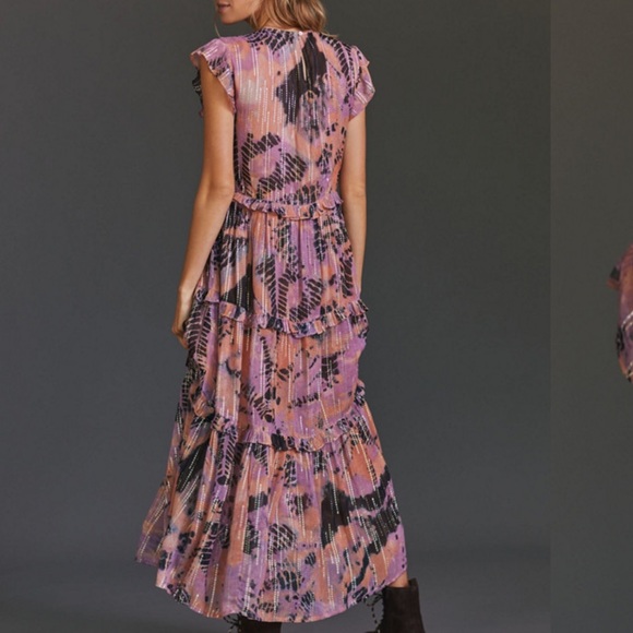 Anthropologie Verb Pallavi Singhee Tie Dye Maxi Dress - Picture 3 of 10
